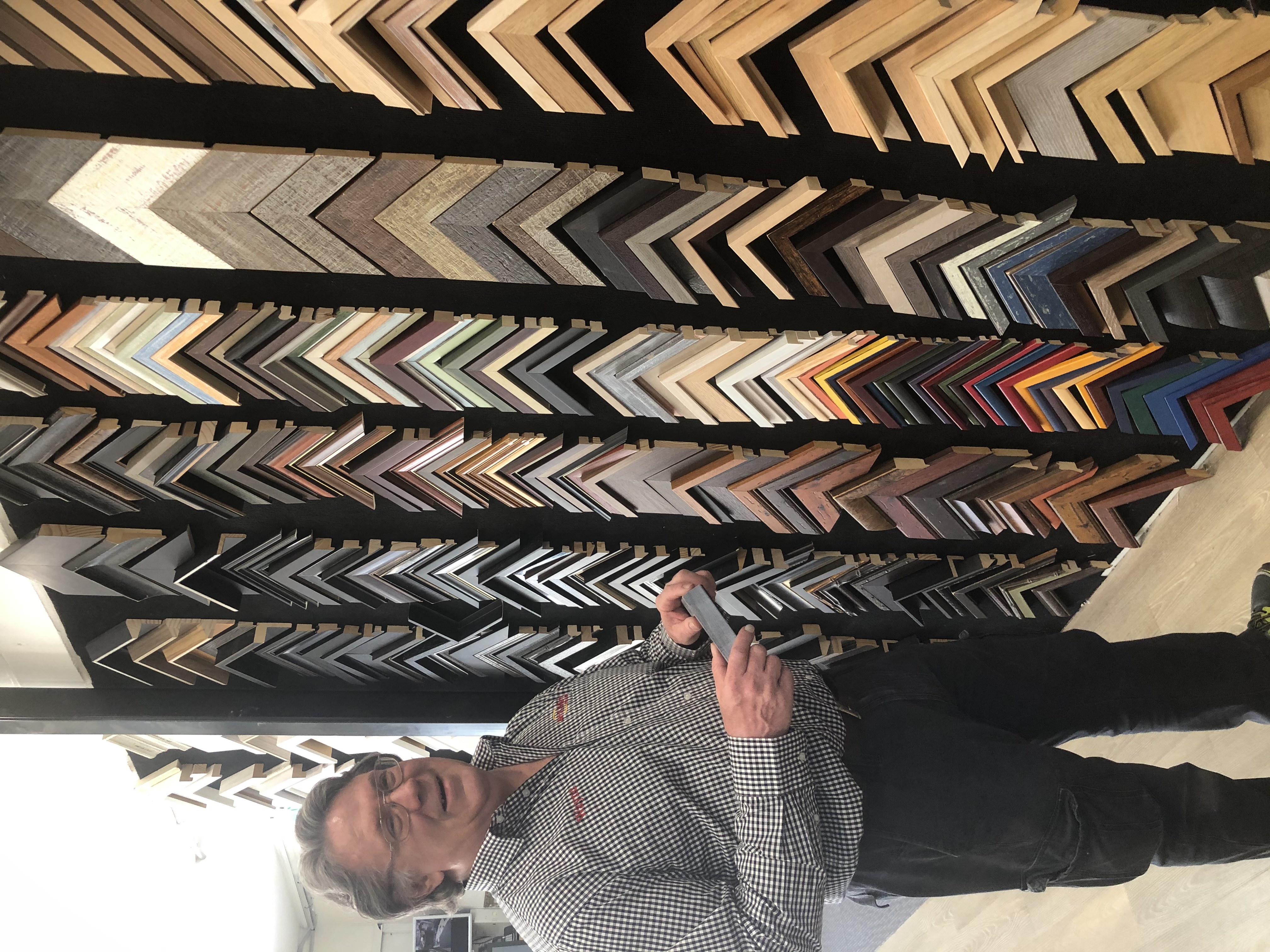 Picture framing company team